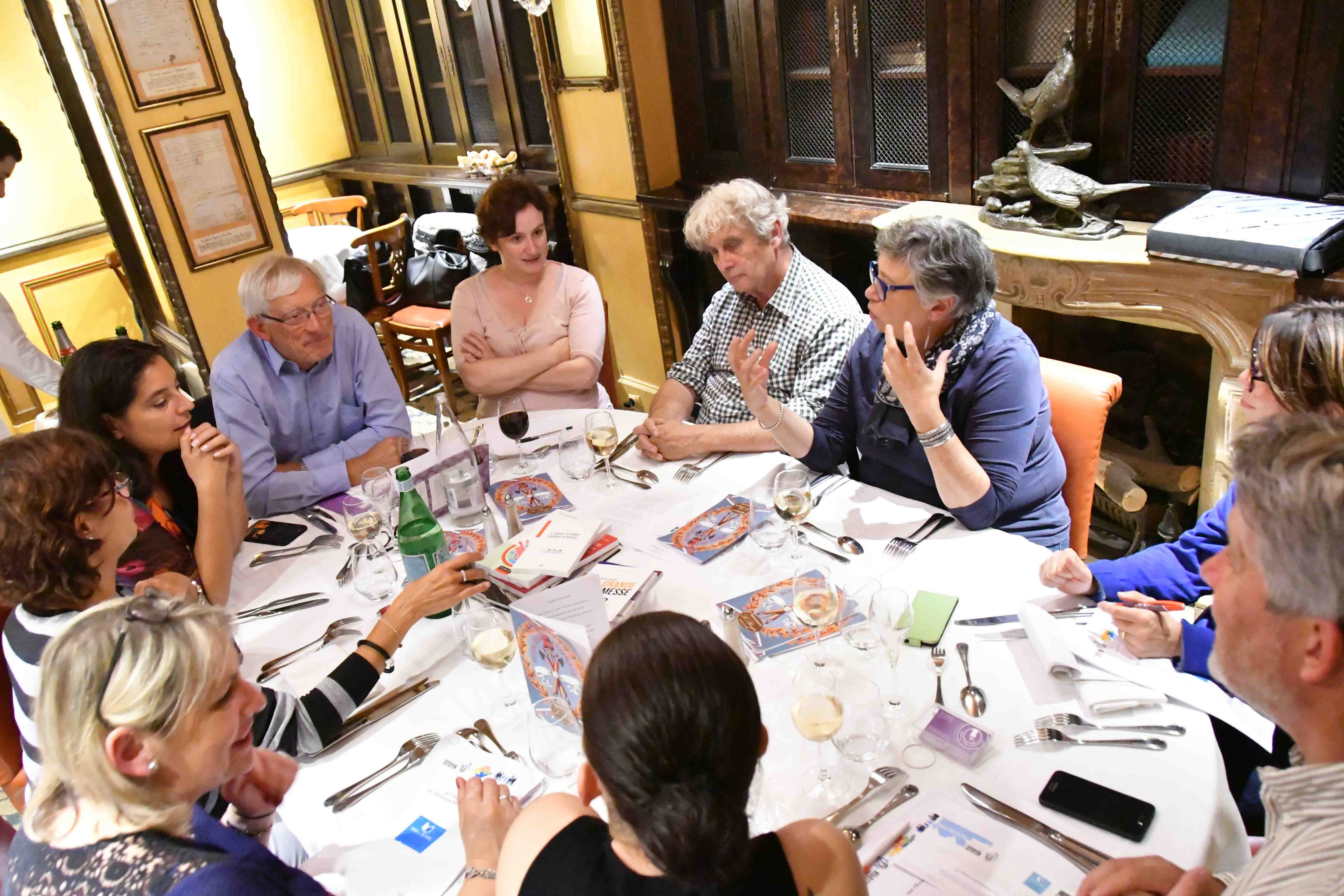 Marie-Martine Lips, nouvelle jurée, s'est vite prise au jeu... Photo : Catherine Cros Marie-Martine Lips, nouvelle jurée, s'est vite prise au jeu... Photo : Catherine Cros