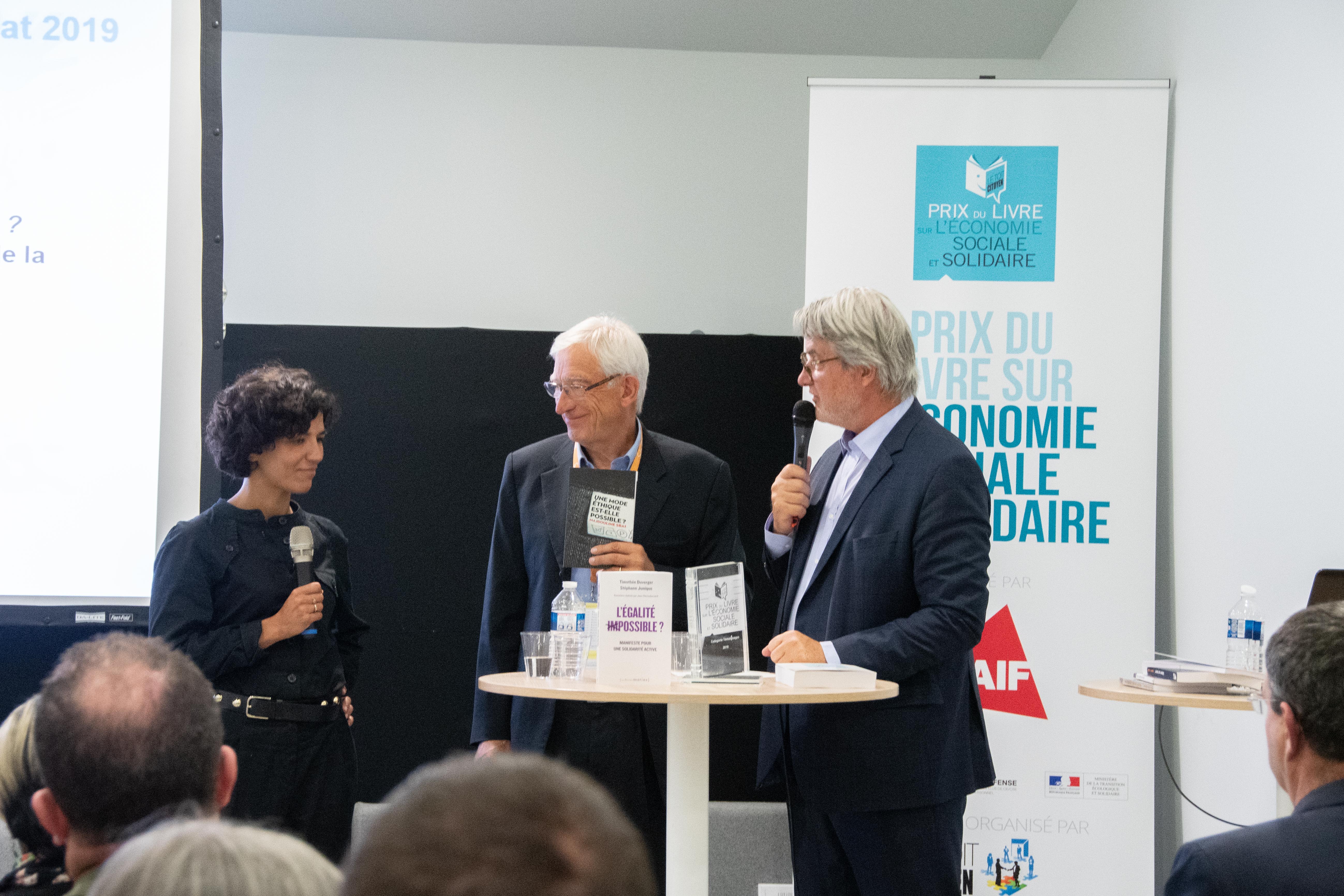 Majdouline Sbai a exprimé sa fierté de recevoir ce prix - Photo Catherine Cros