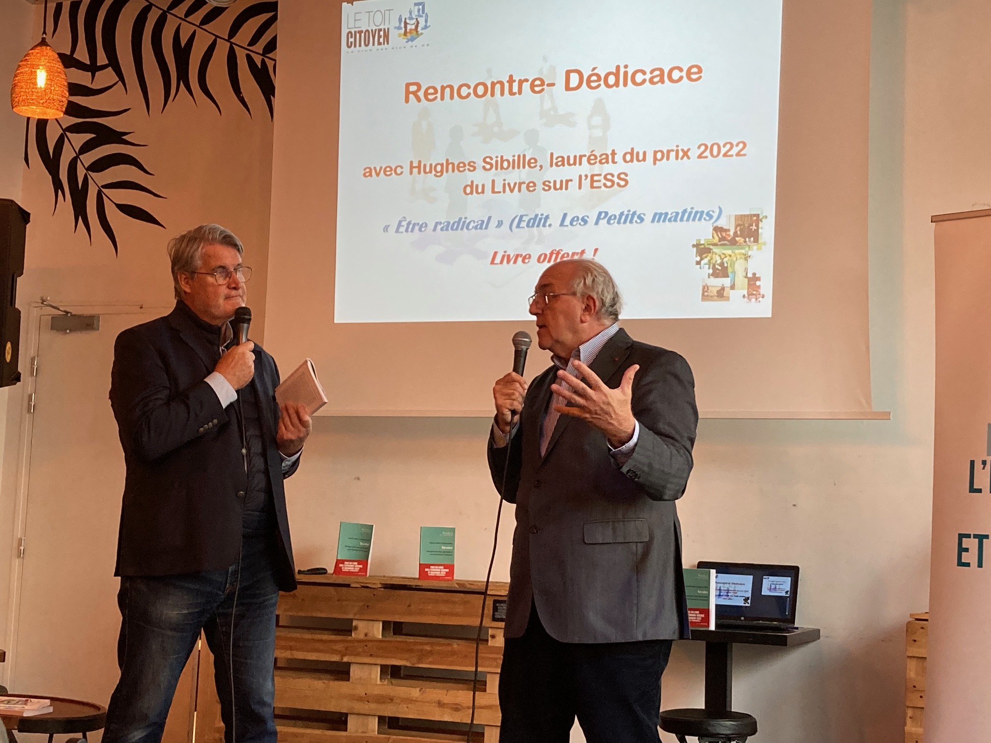 Les rencontres inspirantes du Toit Citoyen avec Hughes Sibille !