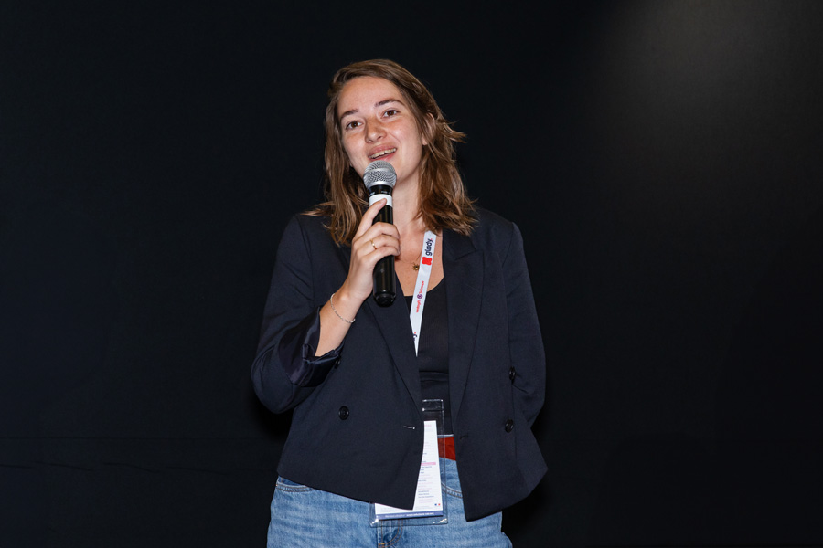 Mathilde Rolland co-auteure lauréate 2023 - Photo Jacques Martin -
