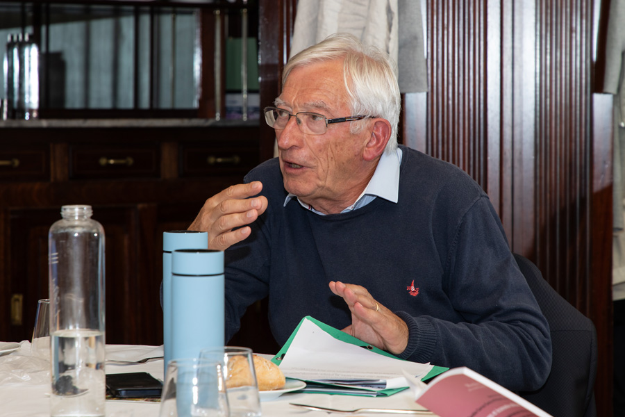 ....à l'image de son président Roger Belot, convaincu et convaincant ! - Photo Jacques Martin - ....à l'image de son président Roger Belot, convaincu et convaincant ! - Photo Jacques Martin -