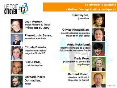 La genèse du Prix par Patrick Gobert (4) : le recrutement du jury expert (suite). La genèse du Prix par Patrick Gobert (4) : le recrutement du jury expert (suite).