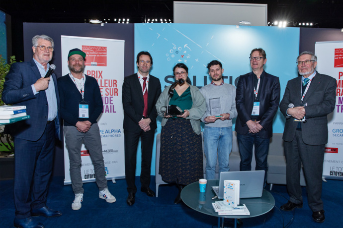 Deux très beaux lauréats pour la 13ème édition du Prix du Meilleur Ouvrage sur le Monde du Travail 2023 !