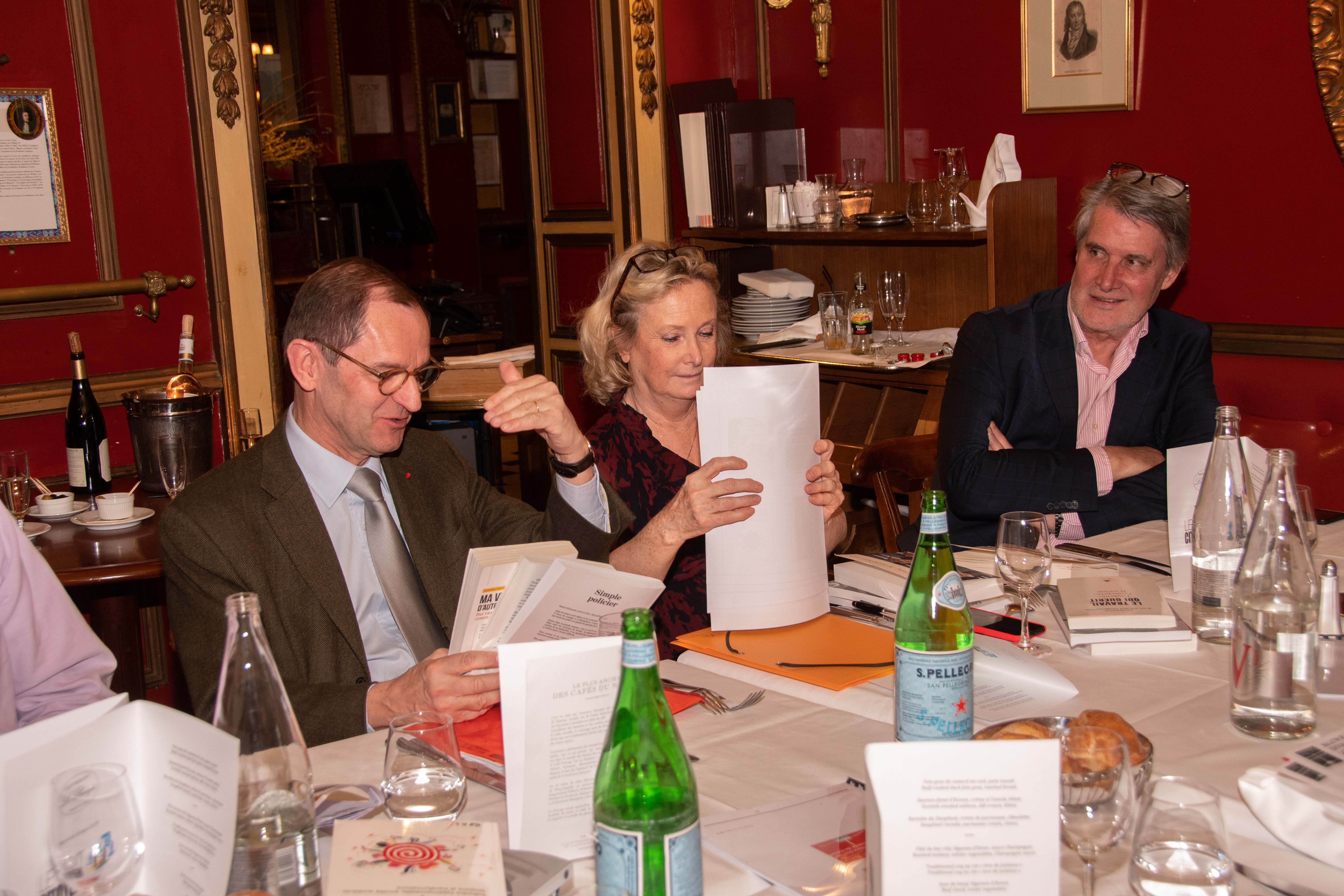 Bernard Vivier et Marie Pezé deux jurés fidèles - photo Catherine Cros