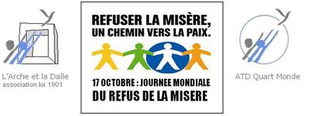 Vie du Club : Journée Mondiale du Refus de la Misère – 17 octobre