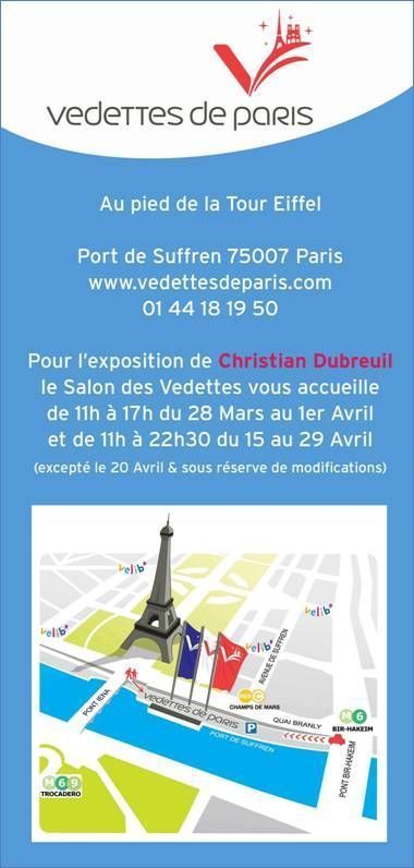  Venez aux Vedettes de Paris le 1er Avril pour la fête de la Seine 