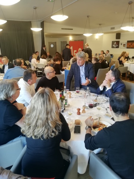 Patrick Gobert a remercié tous ceux qui avaient pu participer à cette dernière Matinée Citoyenne de l'année. Vous découvrirez le tour des tables à la fin de cette publication - Photo Tomy