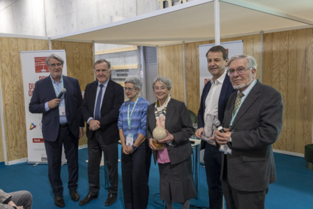 Dominique et Alain Schnapper primés pour la catégorie Experts.. Dominique et Alain Schnapper primés pour la catégorie Experts..