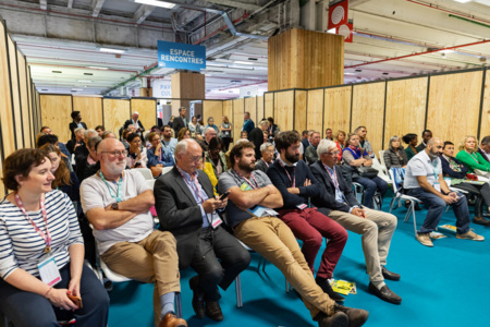Beaucoup d'élus, de partenaires et d'amis du Toit Citoyen s'étaient donnés rdv le 21 septembre - Photo Jacques Martin Beaucoup d'élus, de partenaires et d'amis du Toit Citoyen s'étaient donnés rdv le 21 septembre - Photo Jacques Martin